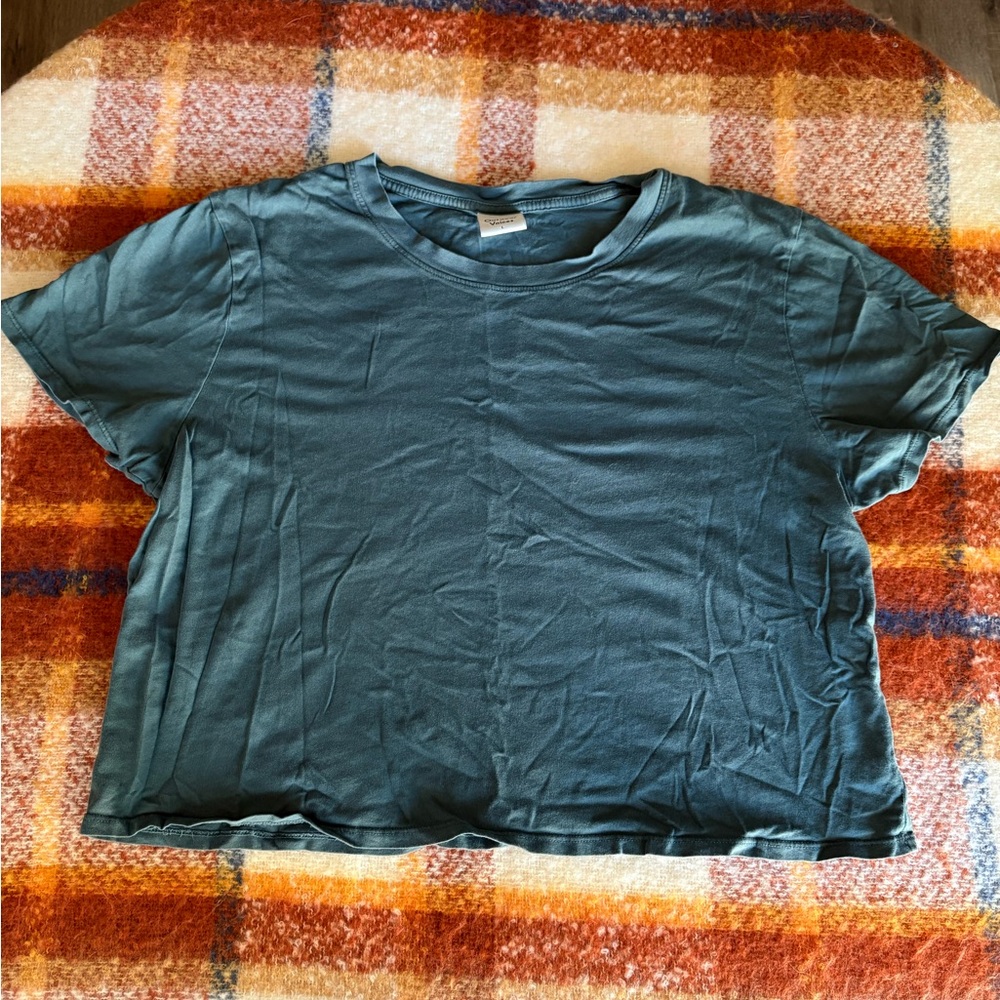 Outdoor Voices Green Short Sleeve Tee
